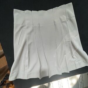 New York & Company Light Gray Skirt